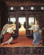 LORENZO DI CREDI The Annunciation oil painting on canvas